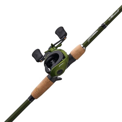 Pflueger Monarch Low Profile Baitcast Reel and Fishing Rod Combo - size: 7' - Medium Heavy - 2pc - LH