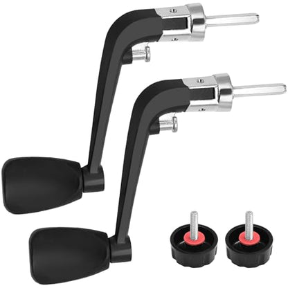 2PCS Fishing Handles Spinning Reel Knob Replacement, Rubber Handle Reel Handle Grips Fishing Reel Replacement for Fishing Reel - size: 5000-7000