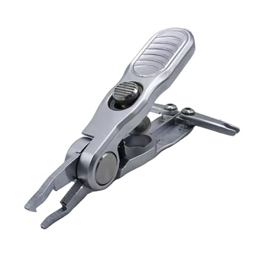 Precisions Fishing Scissors Line Cutter with Line Cutter Rings Opener Compacts Design for Fishing Braided Lines Cutting Nipper Scissors