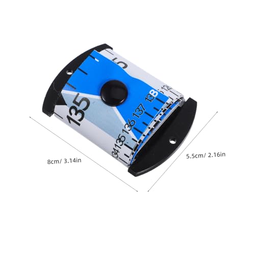 Outanaya 1.4m Fishing Measuring Tape Fish Measuring Ruler Sticker Tool for Kayak Boat Accessories Adhesive Fish Board Markings for Easy Use and Versatile Applications