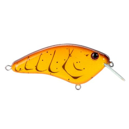 Strike King Hardliner Fishing Lure, Flat Sided Crankbait, Circuit Board Lip, Extra Tight Wobble, Size 4 Treble Hooks - color: Spring Craw