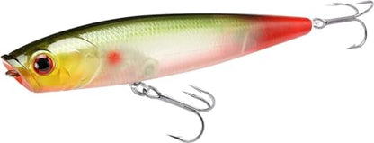 LUCKY CRAFT Gunfish 115NF Top Water Bass Fishing Lures, 4.5” Floating Lure with Cupped Mouth, Freshwater Trout and Bass Lures Fishing Gear, Accessories for Tackle Box - color: 474 Arari