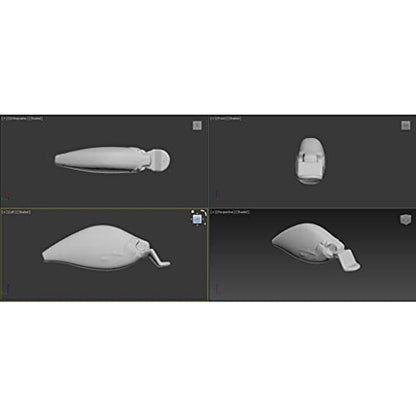 Blank Unpainted Minnow Crankbait Topwater Lipless Jerkbait Fishing Lures - color: UPC503