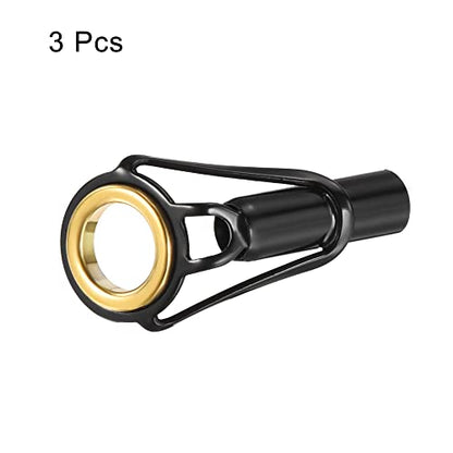 PATIKIL Fishing Rod Tips Repair Kit Stainless Steel Ring Guide for Saltwater Freshwater Fishing - size: 4.8mm