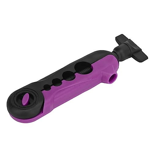 plplaaoo 2PCS Mini Line Spooler Portable Adjustable Fishing Line Spooler Fishing Line Winder Machine Mini Bobbin Reel Accessories - color: Black Violet
