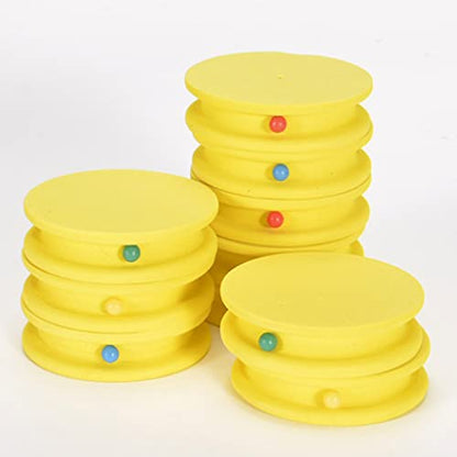 10Pcs Fishing Line Storage Rigs Foam Spool for Fly Tippet Holder Organizer Storage Accessories Fishing Winder Spooler Machine Part