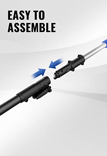 WILD BADGER POWER Cordless Pole Saw 20V 8'' Electric 2.0Ah with Telescoping Pole, 0° to 30° Adjustable Head, Battery and Charger included - style: 20V