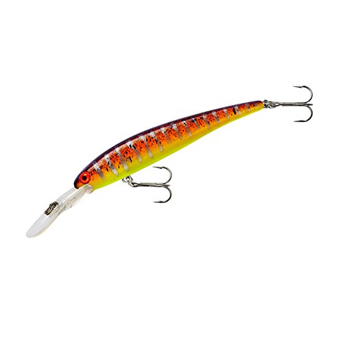 Band-It B-Shad Multi-Species Minnow Jerkbait Fishing Lure, Fishing Accessories, 3.5", 1/3 oz, Wild Thing, (BDTB-SHADD23)