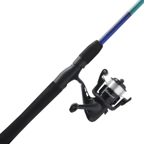 Shakespeare Catch More Fish Spinning Reel and Fishing Rod Combo with Kit - color: Lake/Pond, style: 2024 Model