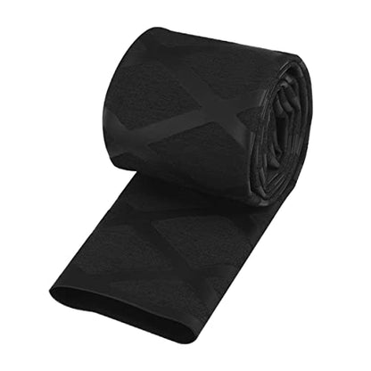 30 mm 35mm 40mm X-Tube Heat Shrink Sleeve Wrap Tubing for Fishing Rod Grips with Non Slip Waterproof and Insulation Lengths Durable Repair 39Inch(1M) - color: 35MM Black