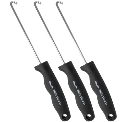 UMT - Durable Hookout, Fish De-Hooker, 10" Hook Remover Tool (3 Pack)