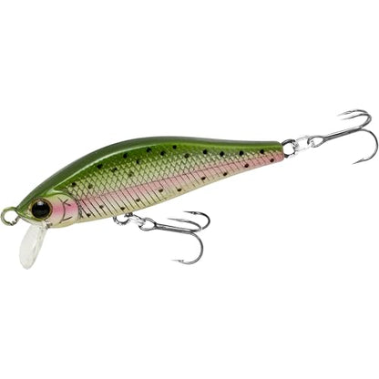LUCKY CRAFT Pointer 50S, Sinking, Trout Fishing Lure, Jerkbait, Silent, Freshwater Fishing Gear, River Fishing Accessories, Lake Fishing Tackle, Rainbow - color: 276 Laser Rainbow Trout