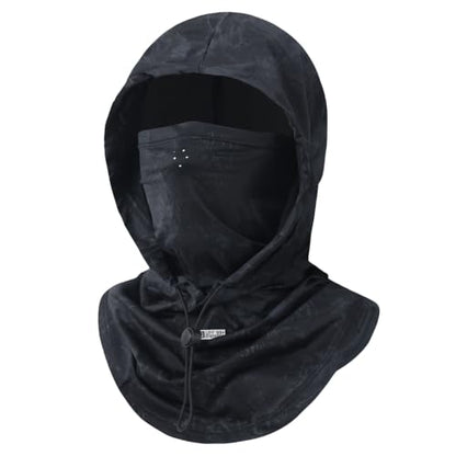 Cooling Breathable Balaclava Mask Sun UV Protection Sun Face Shield for Men Women Fishing Cycling Motorcycle Skiing Hiking - color: Black