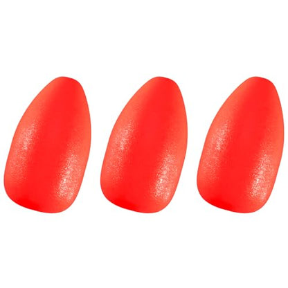 Alwonder 60-Pack Fishing Floats Bobbers Oval Bullet Foam Rig Floats Pompano Surf Ice Fly Fishing Trolling Fish Finder Bottom Live Bait Rigs Float for Bass Trout Walleye Crappie Redfish Bluegill - color: Red, size: Small-0.27*0.5"