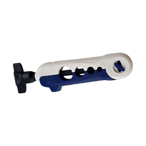 Fishing Reel Winders Sea Rod Casting Line Wrapper Spoolers Portable Winding Tool Removable Winding Device Enduring Portable Reel Line Spoolers Machine - color: Blue and white