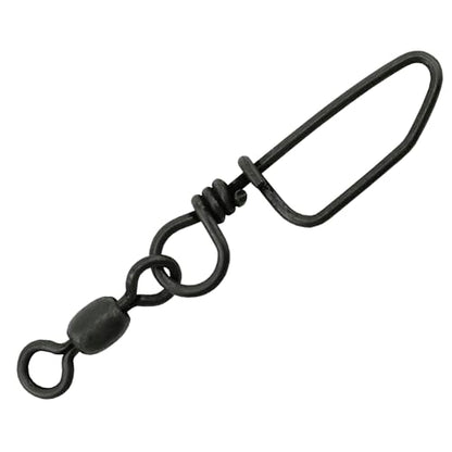 AFW Brass Coastlock Snap Swivels – Durable Fishing Gear with High-Strength Wire Snaps, Black Oxide Finish, Prevents Line Twisting & Kinking, Supports Up to 350 lb Test. - size: 2 pc, #4/0, 350 lb test