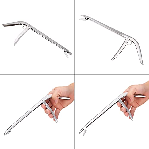 Fish Hook Remover Tool, 11.4 Inch Fishing Pliers Hook Remover, Stainless Steel Dehooker Tool Fishing for Fishermen, Quick Removal