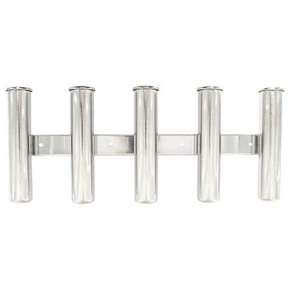 NovelBee 5 Tubes 316 Stainless Steel Fishing Rod Holder for Boats Yacht