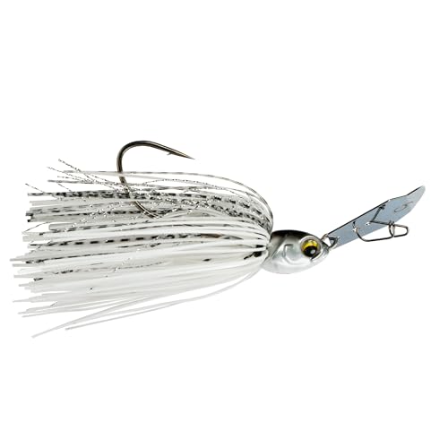 6th Sense - Jigsaw Bladed Jig for Bass Fishing, Vibrating Swim Jig, Reaction Bite Bait - color: Shad Burst, size: 1/2oz.