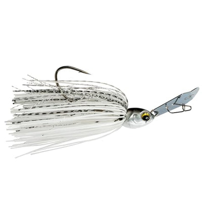6th Sense - Jigsaw Bladed Jig for Bass Fishing, Vibrating Swim Jig, Reaction Bite Bait - color: Shad Burst, size: 1/2oz.