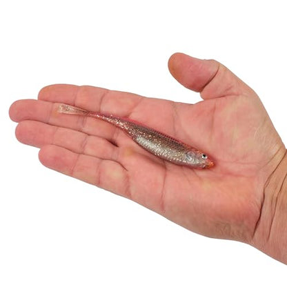 Berkley PowerBait Drip Minnow Fishing Soft Bait - color: HD Pink Shiner, size: 5"