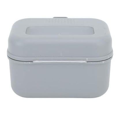 Worm Bait Holder, Heat Resistant Bait Storage Box Plastic Waterproof Fishing Live Bait Box, Portable Live Bait Container Fishing Bait Station, Fishing Accessories Boxes (Small