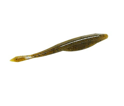 Yamamoto D-Shad - color: GREEN PUMPKIN (7 PACK), size: 5" D-SHAD