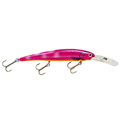 Bandit Lures 4 3/4-Inch Slender Minnow Jerkbait Trolls Up to 27 Feet Deep, Universal Color Patterns, 1 Piece - color: Popsicle, size: 4 3/4", 5/8 oz