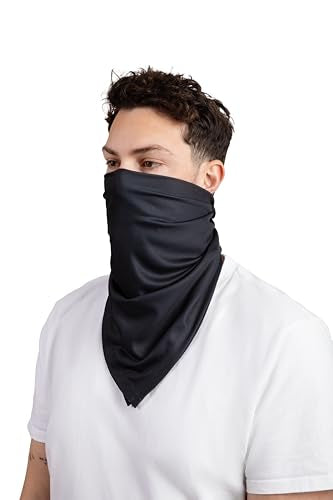 CoolNES - Cooling Bandana Adjustable Cools Instantly When Wet UPF 50 - color: Black