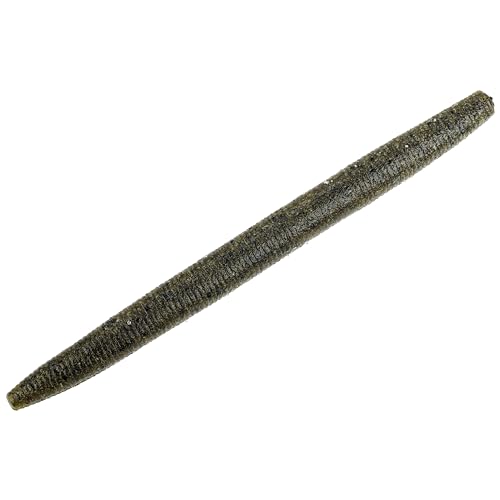 Strike King 3X Z Too Soft Jerkbait Fishing Lure, 5", Salt-Impregnated - color: 46 - Green Pumpkin, size: 5"