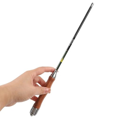 -for Compact for Mini Fishing Rod 1.2m-1.8m, Lightweight Carbon Fiber Portable Travel Pole with 28cm Storage Size for Pocket, Green