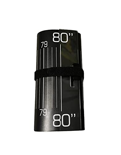 Apex Predator 80” Fishing Ruler with Hard Stop Bump Board