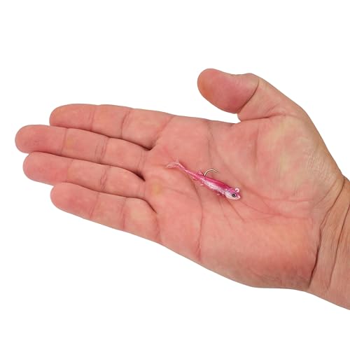 Berkley PowerBait Minnotator Fishing Soft Bait - color: Pink Shiner, size: 2 in - 1/16 oz