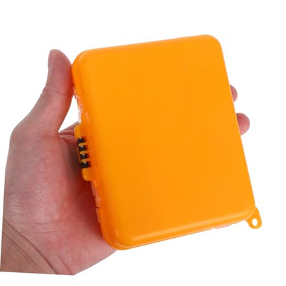 BESPORTBLE Hard Fishing Tackle Binder for Outdoor Gear Management Multilayer Fishing Storage Box Ample Compartments for Hooks Baits and Lures Organizer