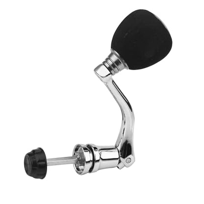 Fishing Reel Handle, Metal Spinning Reel Handle, Lightweight Rocker Handles Offers Firm Fixation with Hex Trunk for Series 2000 and 3000, Reel Repair Replacement