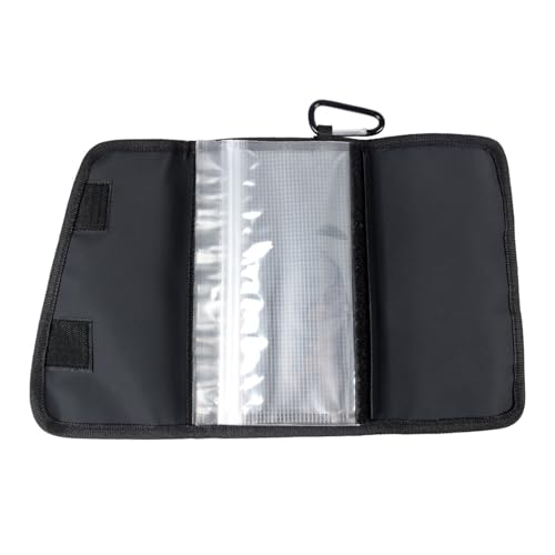 Water Bag Small Fishing Tackle Binder Bag Baits Binder with Clear Lure Storage Baits Storage Case