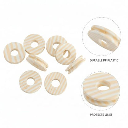 Fishing Line Spool Organizer, PP Plastic Tackle Box Storage Holder for Loose Spools (1 PC)