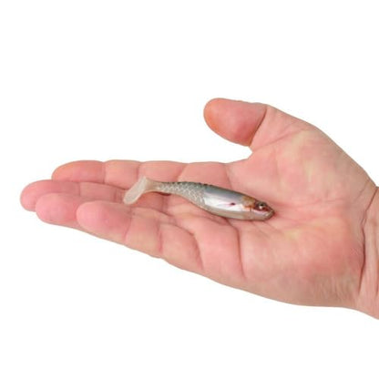 Berkley PowerBait Paddlin' PowerStinger Fishing Soft Bait - color: HD Stealth Minnow, size: 3 1/2"