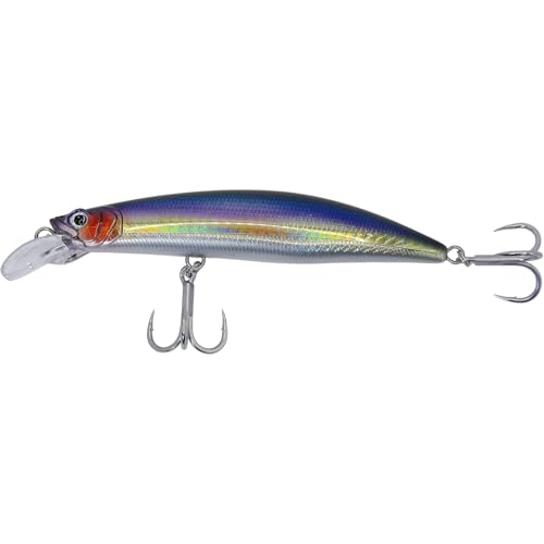 C-Strike Prime Action Jerkbait CS20 110mm and CS30 125mm - Suspending/Slow Sink Minnow Jerkbait Fishing Lure Fishing Lure - color: Mystique, size: 30g