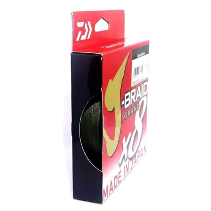 Daiwa J-Braid Grand 8 X 300 YDS Filler Spool - color: DARK GREEN, style: 300 Yards 30 Lb