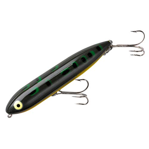 Heddon Zara Spook Topwater Fishing Lure - Legendary Walk-The-Dog Lure - color: Bullfrog, style: Zara Spook (3/4 Oz)
