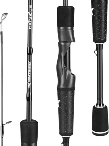 KastKing Crixus Fishing Rods,IM6 Graphite Spinning Rod & Casting Rod W/Zirconium Oxide Ring Stainless Steel Guides, SuperPolymer Handle - size: 7'0"-Medium Heavy - Fast-2pcs, style: Spinning