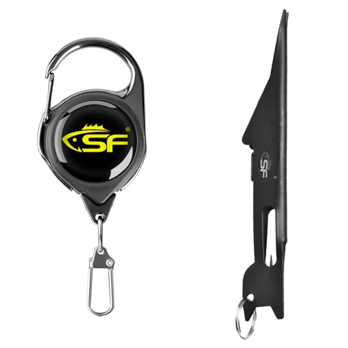 SF 3 in 1 Black Fly Fishing Nipper Fly Line Cutter Knot Tying Tool - style: Small-E