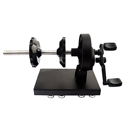 Reversible Reel Fishingline Winder Equipment Multi-Function Line Recoil Machine Dual-Direction Spooler Base with Suction Array Tool for Rotary Baitcasting Wheel