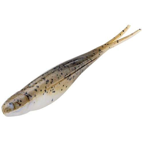 Strike King 3X Z Too Soft Jerkbait Fishing Lure, 5", Salt-Impregnated - color: The Deal, size: 7"