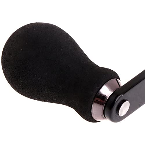 3PCS Black EVA Power Fishing Reel Handle Grip Fit For Abu Garcia Daiwa Baitcasting USA