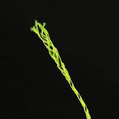 Fly Line Backing 20LB 30LB 100 Yds for Trout Fishing - White Black, Set of 2