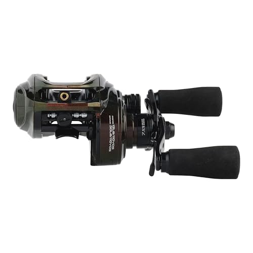 Abu Garcia IKE Signature Low Profile Baitcast Fishing Reel, Reliable Freshwater Reel, Durable & Lightweight Graphite Construction, Infini Brake System - size: Left Hand