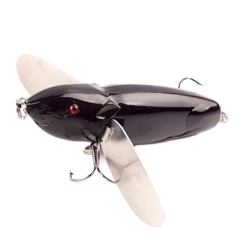 WOLFSKIN Topwater Bait Fishing Lure Crank Baits Floating Tractor Rat Lure Set Fishing Bait kit for Bass Freshwater Saltwater - color: Color-2