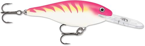 Rapala Shad Rap 05 Fishing Lures - color: Pink Tiger UV